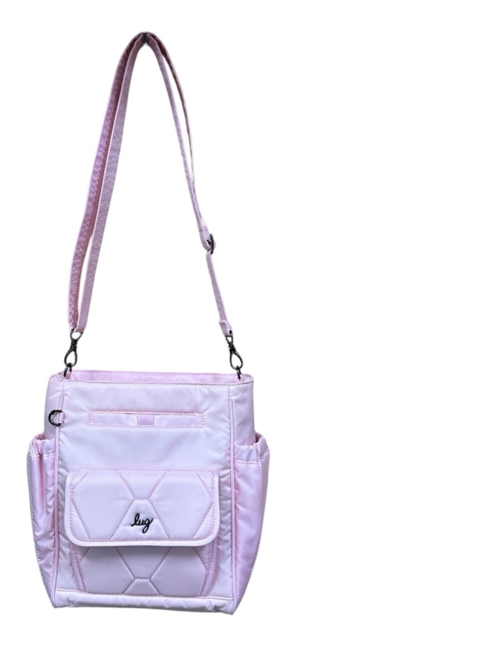 Medium Pink Lug Handbag Crossbody Bag - Picture 4 of 7